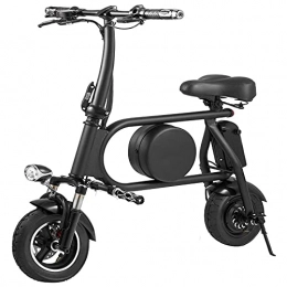 YUNLILI Electric Bike Multi-purpose Electric Folding Bike Anti-Theft Folding Electric E-bike Adults Smart City E-Bikes 30km Mileage 16Ah Lithium-Ion Batter 400W Speed 25-35km / h for Mens Women's Teenager Travel Outdoor