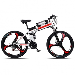 YUNLILI Electric Bike Multi-purpose Electric Mountain Bikes for Adults Foldable MTB Ebikes for Men Women Aluminum Alloy Frame 250W 36V 8Ah All Terrain 26" Mountain Bike / Commute Ebike for Outdoor Cycling Travel Work Out Bla