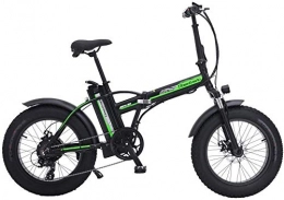 IMBM Bike MX20 20 Inch Electric Snow Bike, 4.0 Fat Tire, 48V 15Ah Powerful Lithium Battery, Power Assist Bicycle, Mountain Bike (Size : 15Ah)