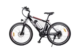MYATU Electric Bike Myatu 26" Electric Bike, 36V 10.4Ah Removable Lithium Battery, Up to 38 Miles, Shimano 21 Speed, Electric Mountain Bikes for Adults