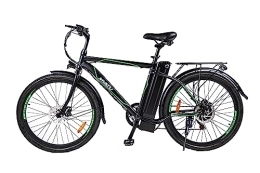 MYATU  Myatu 26'' Electric Bike, E Mountain Bike with 36V 12.5Ah Removable Battery, 250W Motor Ebike, Dual Disk Brake, Shimano 6 Speed, Electric Cycles for Men Woman