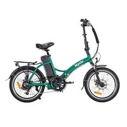 Mycle Bike Mycle Compact Plus Folding Electric Bike for Adults | Front Suspension | Foldable E-Bike | 250w 63V Brushless Motor | 50km Range | Pedal Assist | Shimano Gears 7 Speed Electric Bicycle