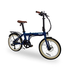 Mycle Bike Mycle Folding Electric Bike | Electric Bike for Adults | Pedal Assist | 250W Rear Hub Motor 36V 6.4Ah Battery | 30km Range | 5 Power Levels | 20” Tyres | LCD USB Display