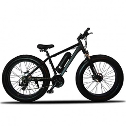 MYRCLMY Bike MYRCLMY Adult Bicycle, 26-Inch 21-Speed 350W Wide Tire, Electric Snow And Beach Tourism, Lithium Battery Electric Power Bicycle, Aluminum Alloy Material, D