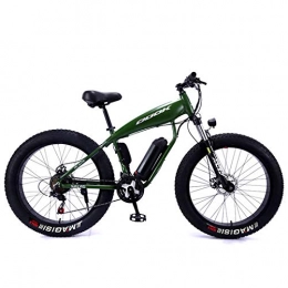 MZBZYU Electric Bike MZBZYU 26" Electric Bike for Adults, Ebike with 250W Motor 36V 8AH Lithium Battery Professional 27 Speed Gear Mountain Bike for Outdoor Cycling, Green