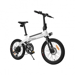 N&F Electric Bike N&F HIMO C20 Electric Bikes for Adult, Aluminium Alloy Folding Electric Bike All Terrain, 14" 36V 10Ah Lithium-Ion Battery (White)