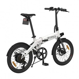 N&F Electric Bike N&F HIMO Z20 Electric Bikes for Adult, Aluminium Alloy Folding Electric Bike All Terrain, 14" 36V 250W 7.8Ah Lithium-Ion Battery (White)