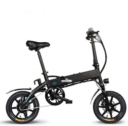 NAYY Electric Bike NAYY Folding Electric Bike for Adults, LED Display Electric Bicycle Commute Ebike 250W Motor, Portable Easy to Store, 11.6Ah Battery, Three Modes Riding assist for Outdoor Cycling (Color : Black)