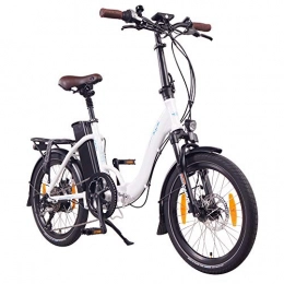 NCM Electric Bike NCM Paris+ Folding E-Bike, electric bike, 250W, 36V 19Ah 684Wh Battery, 20" (Paris+ 20" White)