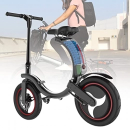 Niligan Bike Niligan Battery Car Mini, Adult Foldable Pedal Assist E-bike with Lithium Battery, Light City Electric Vehicles Suitable for Male and Female Adults