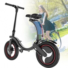 Niligan Electric Bike Niligan Folding Electric Car, with Pedal Assist Commuting Bicycle, Max Speed 25 Km / h, 36v 7ah Lithium Battery, Easy to Store in Caravan, Motor Home, Boat, Car