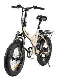 Nilox Bike Nilox, E-Bike X8 SE, Folding Electric Bike, Up to 70 km Range, Up to 25 km / h, Brushless High Speed 36 V - 250 W and Removable Battery 36 V-13 Ah, 20 x 4 Inch FAT Tyres, 5 Driving Modes