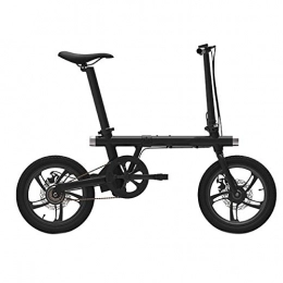 NXXML Electric Bike NXXML Mini Folding Electric Car, 16 Inch Built-in Lithium Battery Adult Small Travel Ebike, Ultra-Light and Durable Aluminum Body