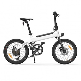 NYPB Electric Bike NYPB Electric Power-Assisted Bicycle, 250W 20'' Electric Bicycle with Removable 36V 10AH Lithium-Ion Battery Front & Rear Disc Brake Unisex Bicycle Cycling Work Out And Commuting, White