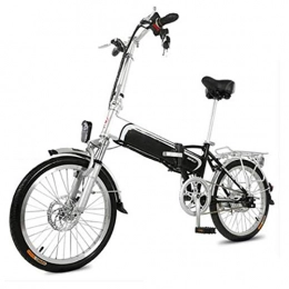Oceanindw Bike Oceanindw Electric Folding Bike Bicycle, Lightweight 400W Electric Foldable Pedal Assist E-Bike 7-Speed 26" 36V 13Ah Removable Lithium-Ion Battery Electric Bikes for Adult