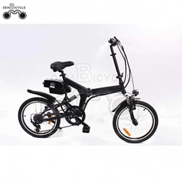 oembicycle Bike oembicycle 350W 36V 8.8AH Electric Bike 20'x2.125 Folding Bike 7 Speeds Shimano Derailluer Bicycle Mechanical disc brake system(black)