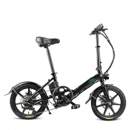ONLYU Bike ONLYU Folding Electric Bike, 16 Inch Electric Bikes for Adults with 36V 7.8Ah Battery, Foldable Electric Bicycle with 6 Speed Mechanical Shifting for Outdoor Cycling Fitness, Black
