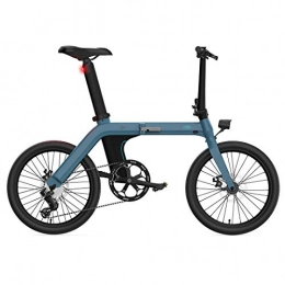 Generic Electric Bike Order Now20 Inch Tire Size FIIDO D11 Folding Moped Electric Bike for Adults, 36V, 250W, 80-100 Km Mileage, 7-speed gear with 3 adjustable levels in moped mode endows（Sky Bule）