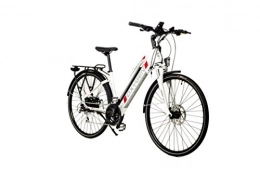 Oxygen  Oxygen S-CROSS ST Electric Bike White 17in 10.4Ah