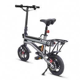 OYLXQ Electric Folding Bike, 12 inch Electric Portable Bicycle, 350W, 36V 7.8Ah Rechargeable Batter,Maximum Speed 35KM/H, E-bike for Adults Women Men