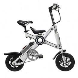 WHKJZ Bike Parent-Child Electric Bicycle Folding Electric Bike, with Ultra Light 36V 7.8A 30KM Lithium Battery, Driving A Battery Bike Adult Men Women Assisting The Scooter, Foot pedal