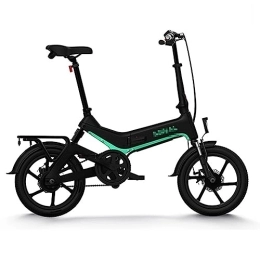  Electric Bike Parent-Child Mobility Electric Bicycle, Built-In Lithium Battery Battery Bicycle, Foldable Electric Moped, Suitable for Commuting, Shopping, Grocery Shopping, C