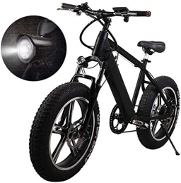 PARTAS Electric Bike PARTAS Travel Convenience A Healthy Trip Electric Folding Bike Fat Tire 20 4" With 48V 500W 15Ah Lithium-Ion Battery, And Disc Brake 20 Inch Wheel Mountain Electric Bike