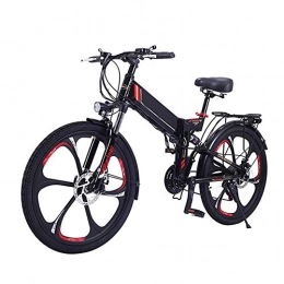 Pc-Glq Electric Bike Pc-Glq 26" Electric Bike for Adults, Electric Mountain Bike / Electric Commuting Bike with Removable 48V 8AH / 10.4AH Battery, And Professional 21 Speed Gears 350W Motor+Hydraulic Oil Brake