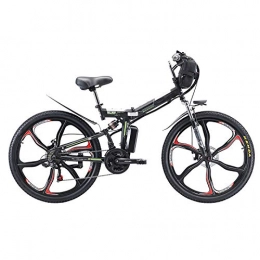 Pc-Glq Electric Bike Pc-Glq 26'' Folding Electric Mountain Bike, Electric Bike with 48V 8Ah / 13AH / 20AH Lithium-Ion Battery, Premium Full Suspension And 21 Speed Gears, 350W Motor, 13A