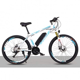 Pc-Hxl Electric Bike Pc-Hxl Electric Mountain Bike, 250W Ebike 26'' Electric Bicycle with Removable 36V 8AH Lithium Battery, Professional 21 Speed Gears, White