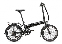 POPAL Electric Bike POPAL E-Folt 2.0 20 Inch 20 cm Unisex 6SP Rim Brakes Black