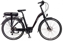 POPAL Electric Bike POPAL E-Volution 9.1 28 Inch 53 cm Woman 7SP Hydraulic Matte black
