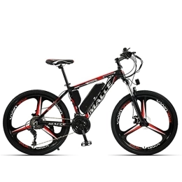 PrimaevalColossus Electric Bike PrimaevalColossus Electric Mountain Bike E-Bike Motor Power Assist Adult Ebike with Mid Drive Motor & Removable Lithium Battery for Trail Riding / Excursion, Red