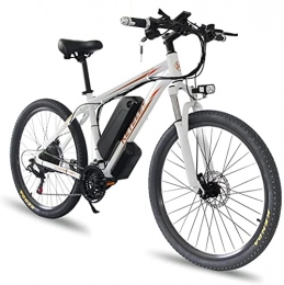 QBAMTX Electric Bike QBAMTX Electric Mountain Bike Ebikes Electric Bicycle 26” All Terrain with 1000W 16AH 48V Removable Lithium-ion Battery for Adults Commuting E-Bike Beach Dirt Bike 21-speed