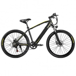 Qinmo Bike Qinmo 27.5'' Electric Mountain Bike Removable，Lithium-Ion Battery (48V 350W), Electric Bike 27 Speed Gear ，Front and rear hydraulic disc brakes