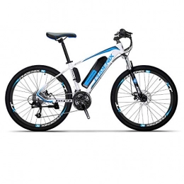 Qinmo Bike Qinmo E-Bike-Lightweight electric bike for commuting and leisure-26-inch wheels, removable 36V 10Ah lithium battery, 27-speed electric bike (Color : C)