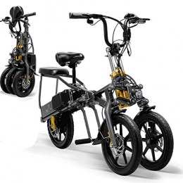 QYL Bike QYL Electric Bike Foldable Three Wheels Scooter Up To 30Km / H, with 350W Motor, 48V 15.6Ah Battery, Three Speed Modes