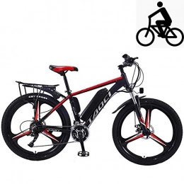 QYL Electric Bike QYL Mountain Electric Bike, 36V 8A Removable Large Capacity Lithium-Ion Battery, Folding Double Shock Absorption Bicycle Disc Brakes, A, 13Ah