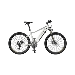 QYTEC Electric Bike QYTECddzxc Adult Electric Bicycles C26 Electric Bicycle 250W 48V 10Ah Classical Electric Bike City Road Mountain Ebike Aluminum Alloy E-Bike (Color : White)