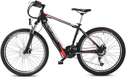 QZ Electric Bike QZ Adult Electric Mountain Bike, 48V 10AH Lithium Battery, 400W Teenage Student Electric Bikes, 27 speed Off-Road Electric Bicycle 26 Inch Wheels (Color : A)