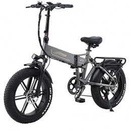 R7 Adults Electric Bike 800W 4.0 Fat Tire Mountain Ebike 48V/12.8Ah Removable Lithium Battery Electric Bicycle 7 Speed Men Women E-Bike (Color : 2 Batteries)