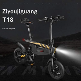 Rainmood Bike Rainmood Ebike, Foldable Electric Bike with Front LED Light manpower, electricity and electricity, 18 inches 250W Motor eBike for Adult classic