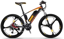 RDJM Bike RDJM Ebikes, 26 inch Mountain Electric Bikes, bold suspension fork Aluminum alloy boost Bicycle Adult Cycling (Color : Yellow)