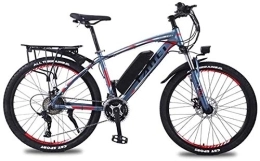 RDJM Electric Bike RDJM Ebikes, Adult 26 Inch Electric Mountain Bike, 350W / 36V Lithium Battery, High-Strength Aluminum Alloy 27 Speed Variable Speed Electric Bicycle (Color : A, Size : 50KM)