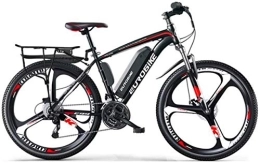 RDJM Electric Bike RDJM Ebikes, Adult 26 Inch Electric Mountain Bike, 36V Lithium Battery, 27 Speed High-Carbon Steel Offroad Electric Bicycle (Color : B, Size : 40KM)