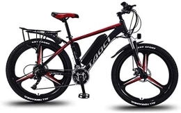 RDJM Electric Bike RDJM Ebikes, Adult 26 Inch Electric Mountain Bikes, 36V Lithium Battery Aluminum Alloy Frame, Multi-Function LCD Display Electric Bicycle, 27 Speed (Color : D, Size : 13AH)
