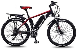 RDJM Electric Bike RDJM Ebikes, Adult 26 Inch Electric Mountain Bikes, 36V Lithium Battery Aluminum Alloy Frame, Multi-Function LCD Display Electric Bicycle, 30 Speed (Color : C, Size : 10AH)