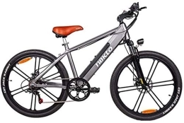 RDJM Electric Bike RDJM Ebikes, Adult 26 Inch The New Upgrade Electric Mountain Bikes, Aluminum Alloy Electric Bicycle, 48V Lithium Battery / LCD Display / 6 Gears Electric Power Assist (Color : A)