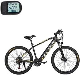 RDJM Bike RDJM Ebikes, Adult 27.5 Inch Electric Mountain Bike, 48V Lithium Battery, Aviation High-Strength Aluminum Alloy Offroad Electric Bicycle, 21 Speed (Color : A, Size : 60KM)