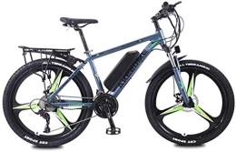 RDJM Electric Bike RDJM Ebikes, Adult Electric Mountain Bike, 36V Lithium Battery 27 Speed Electric Bicycle, High-Strength Aluminum Alloy Frame, 26 Inch Magnesium Alloy Wheels (Color : B, Size : 30KM)